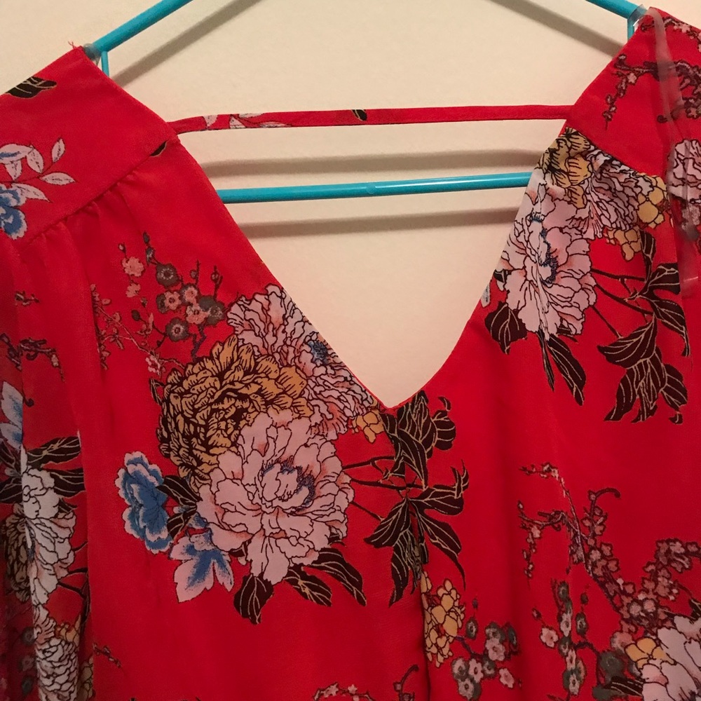 BaileyBlue mini kimono dress